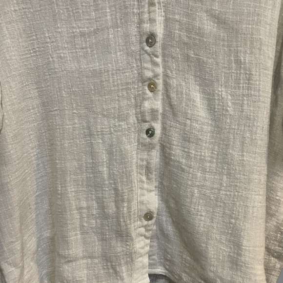 White Formal Linen Shirt - Picture 5 of 5